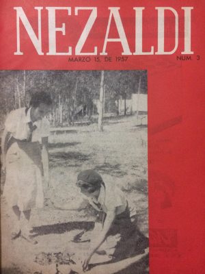Portada Nezaldi No. 3, marzo - mayo 1957